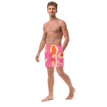 Load image into Gallery viewer, Mod Swirl Men&#39;s swim trunks
