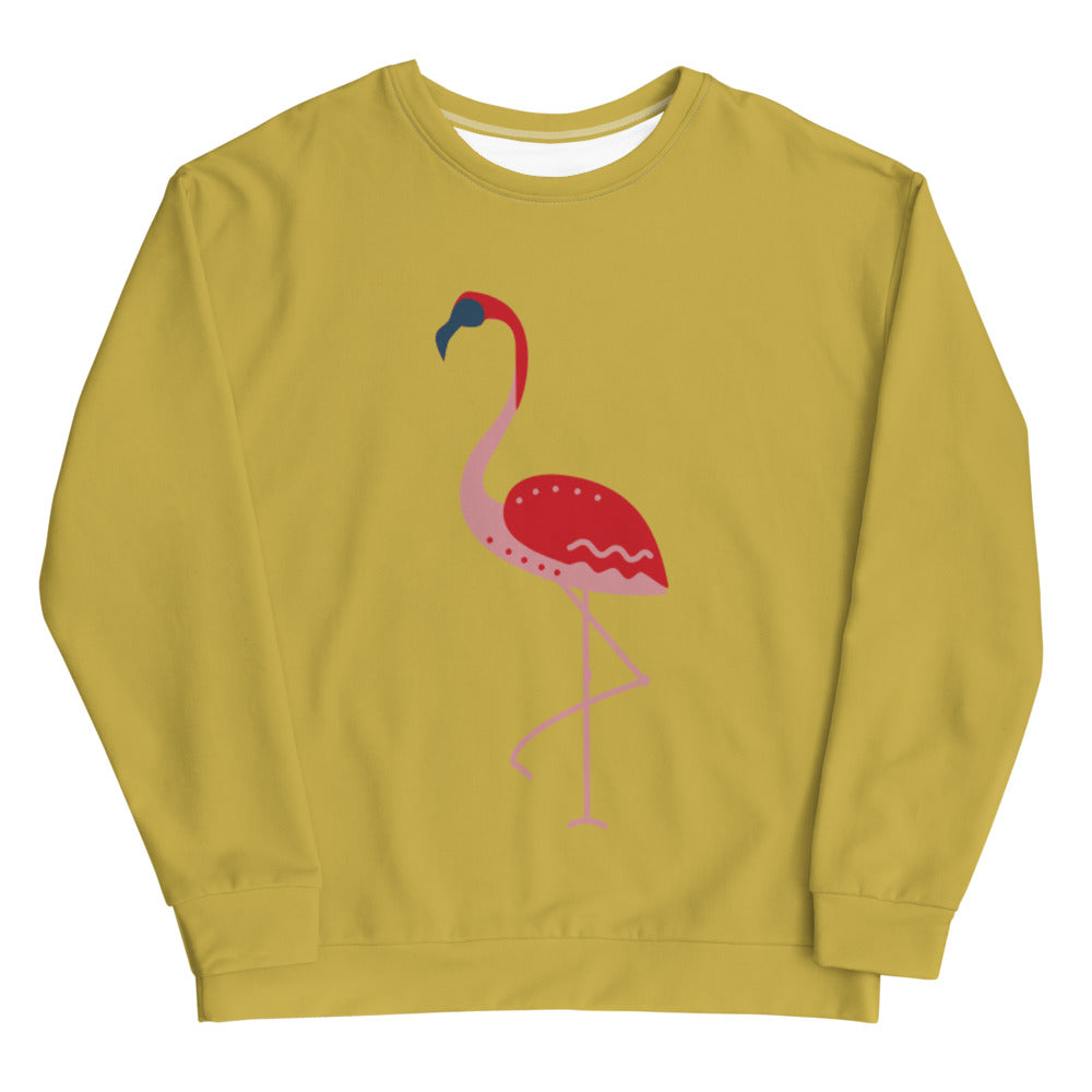 Flamingo Bird Unisex Sweatshirt