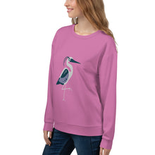 Load image into Gallery viewer, Heron Bird Unisex Sweatshirt
